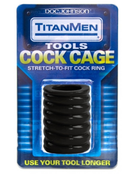 Ballstretcher Cock Cage 50mm Noir