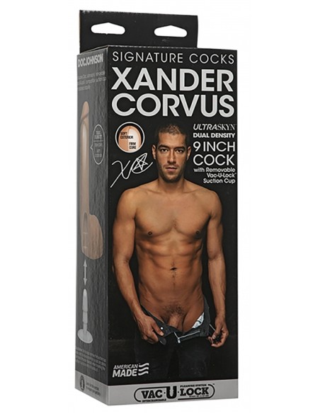 Gode réaliste Acteur Xander Corvus 18 x 5 cm