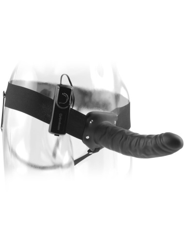Gode ceinture Vibrant Vibrating Hollow 21 x 4.5 cm