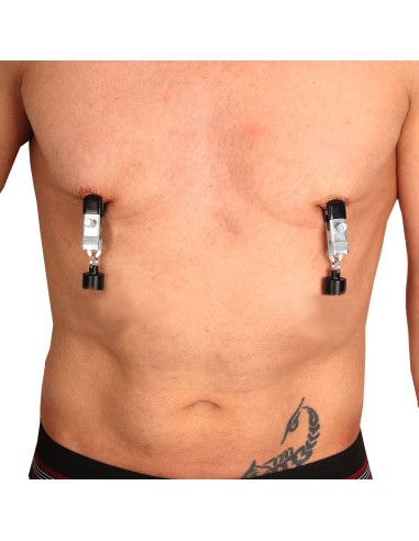 Poids pour Seins / Ballstretcher 50g avec pinces - 2 pièces