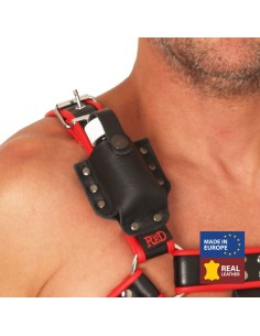 Support en cuir Aroma pour Harnais