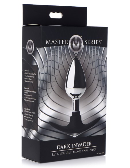 Plug en métal Dark Invader M 8 x 3.4 cm