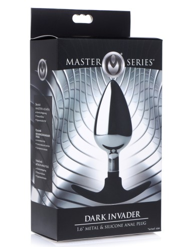 Plug en métal Dark Invader L 9 x 4.1 cm