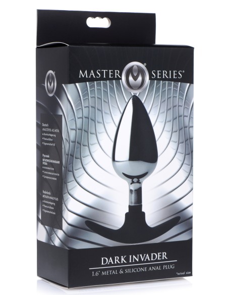 Plug en métal Dark Invader L 9 x 4.1 cm