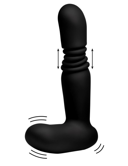 Stimulateur de prostate avec poussée Thrust Control 12.5 x 3 cm