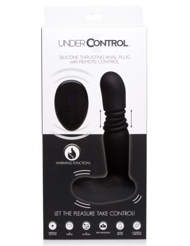Stimulateur de prostate avec poussée Thrust Control 12.5 x 3 cm