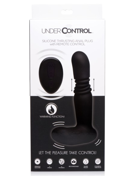 Stimulateur de prostate avec poussée Thrust Control 12.5 x 3 cm