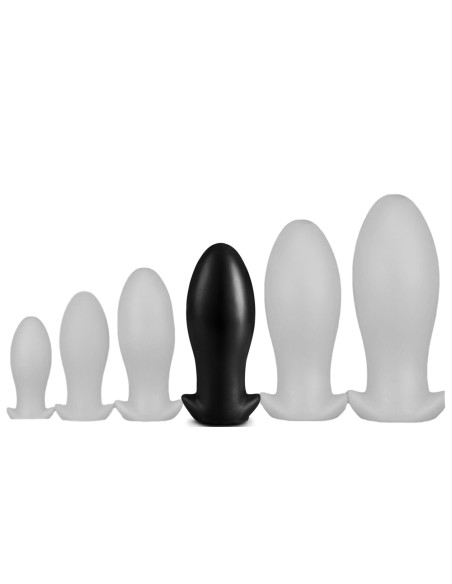 Plug Silicone Saurus Egg XL 16.5 x 7.3cm Noir Plug Silicone Saurus Egg XL 16.5 x 7.3cm Noir