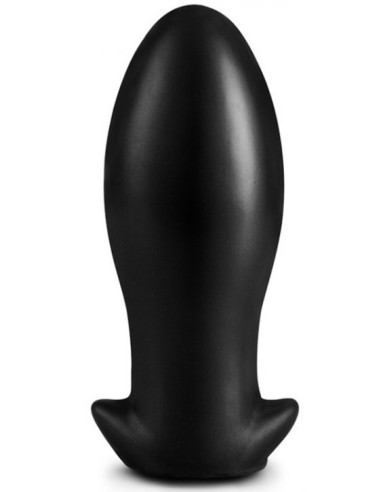 Plug silicone Saurus Egg S 10 x 4.5 cm Noir