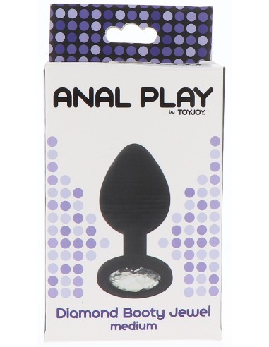Plug Bijou Diamond Booty M 7 x 3.5 cm