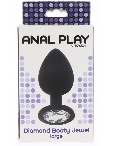 Plug Bijou Diamond Booty L 9 x 4 cm