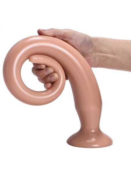 Gode long Tail Flex L 48 x 4.5 cm Flesh