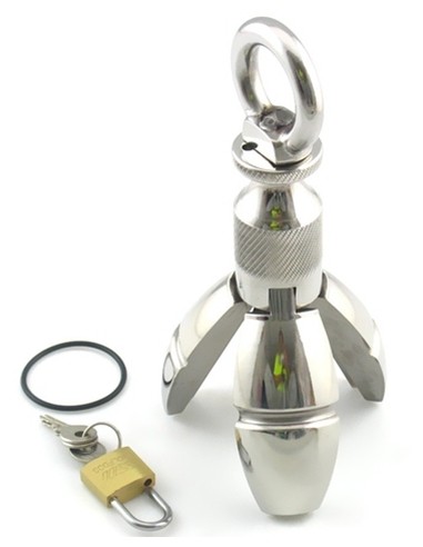 Plug anal de chasteté Ass Lock 11 x 6 cm