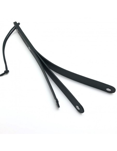Paddle en cuir 3 sangles 39,5cm Paddle en cuir 3 sangles 39,5cm