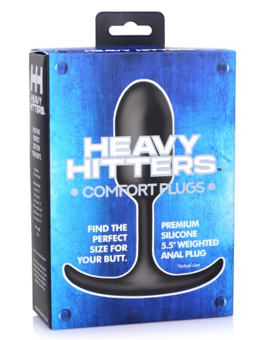 Plug silicone Hitters M 13 x 3.8cm - Poids 160gr