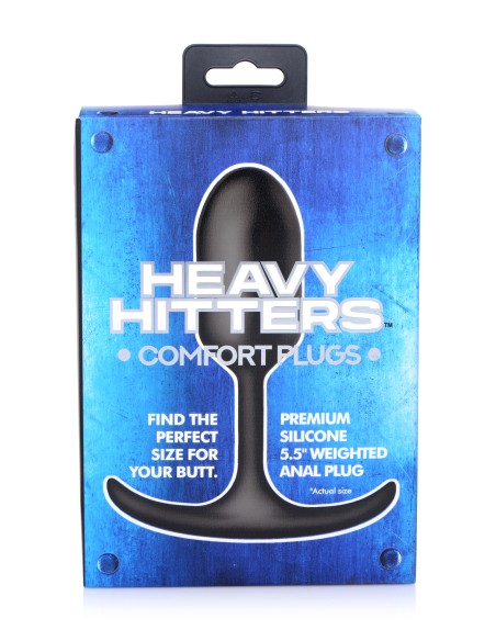 Plug silicone Hitters M 13 x 3.8cm - Poids 160gr