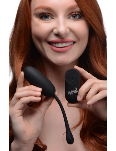 Oeuf vibrant silicone Plush Egg 8.5 x 3.3cm