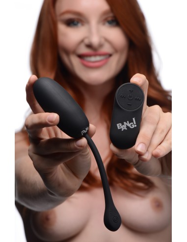 Oeuf vibrant silicone Plush Egg 8.5 x 3.3cm