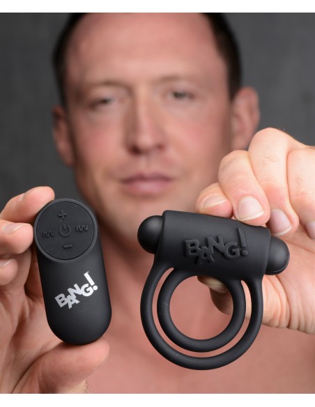 Cockring vibrant en silicone vibrant RING VIBES 30 et 45mm