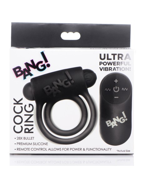 Cockring vibrant en silicone vibrant RING VIBES 30 et 45mm