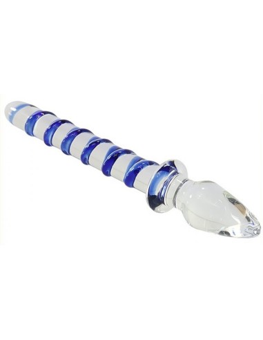 Plug en verre Double Scepter 20.2 x 3cm