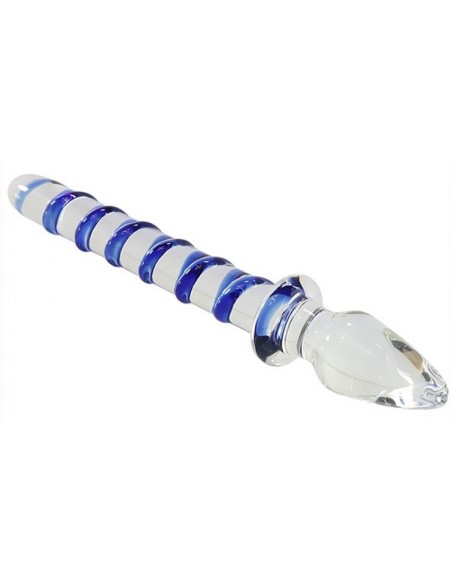 Plug en verre Double Scepter 20.2 x 3cm