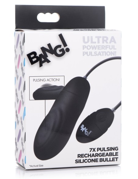 Oeuf vibrant à percussions Ultra Power 9 x 3cm