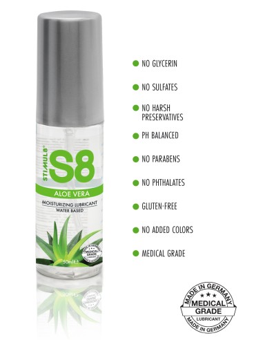 Lubrifiant Aloe Vera S8 50mL
