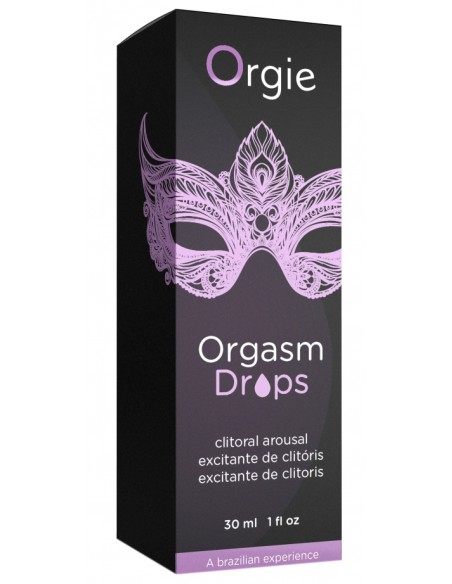 Gel stimulant pour Clitoris Orgasm Drops 30ml