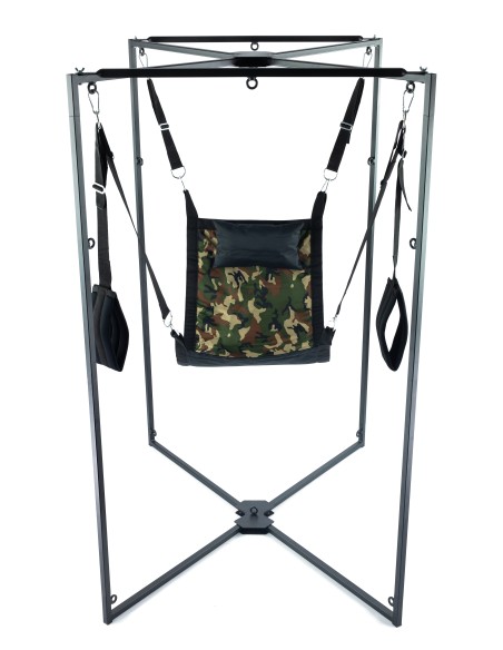 Kit Sling Tissu Carré Camouflage Armature Noire Kit Sling Tissu Carré Camouflage Armature Noire
