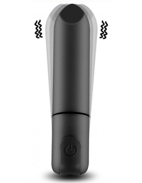 Mini Vibro Further 8.6 x 1.8cm Noir Mini Vibro Further 8.6 x 1.8cm Noir