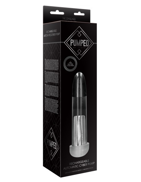 Pompe pour pénis + Masturbateur Cyber Pump 22 x 6cm Pompe pour pénis + Masturbateur Cyber Pump 22 x 6cm
