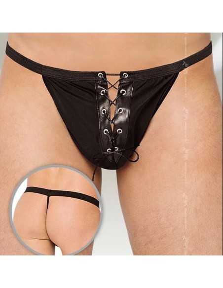 String Homme LACET Noir