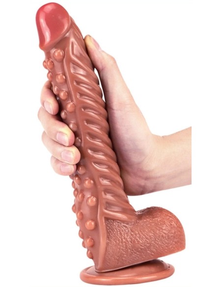 Gode Ribby 20.5 x 4.6cm Marron