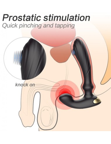 Plug de prostate Raper Up 12 x 3cm