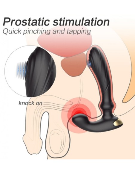 Plug de prostate Raper Up 12 x 3cm