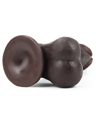 Gode Sliding Skin 15 x 4.8 cm Marron