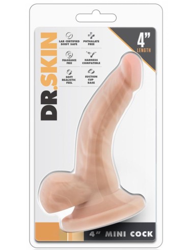 Gode réaliste Mini Cock Dr Skin 9 x 2.4cm - Godes Réalistes - 2