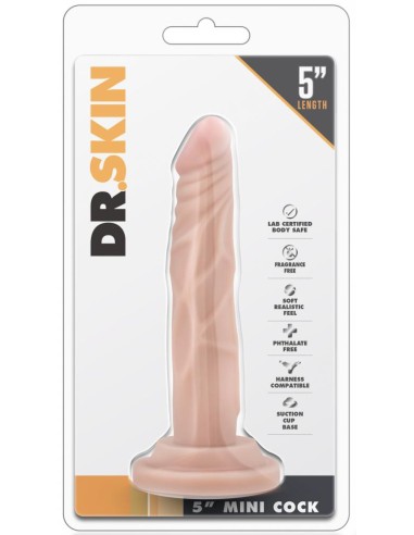 Gode Mini Cock Dr Skin 13 x 2.7cm - Godes Réalistes - 2