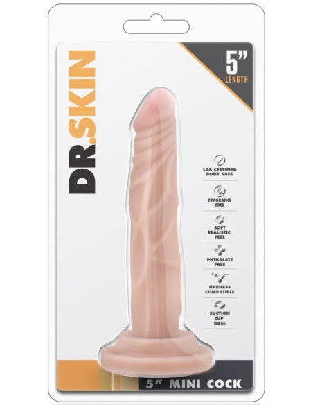 Gode Mini Cock Dr Skin 13 x 2.7cm - Godes Réalistes - 2