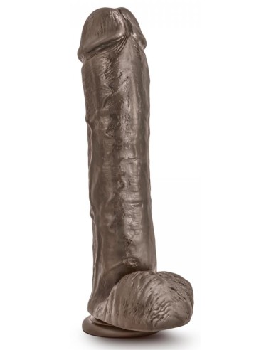 Gode réaliste Mr Savage Dr Skin 22 x5.5cm Marron