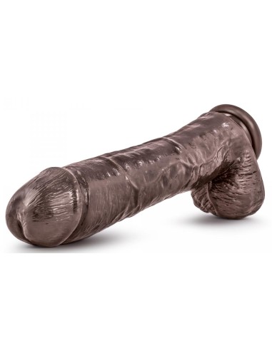 Gode réaliste Mr Savage Dr Skin 22 x5.5cm Marron