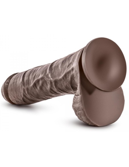 Gode réaliste Mr Savage Dr Skin 22 x5.5cm Marron