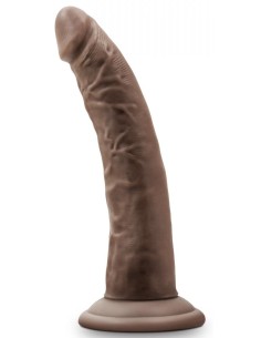 Gode réaliste Cock Long Dr Skin 17 x 4cm Marron