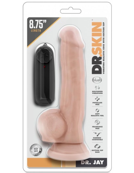 Gode vibrant Dr Jay Dr Skin 15 x 4.5cm