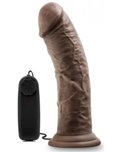 Gode vibrant Dr Joe Dr Skin 19 x 4.7cm Marron