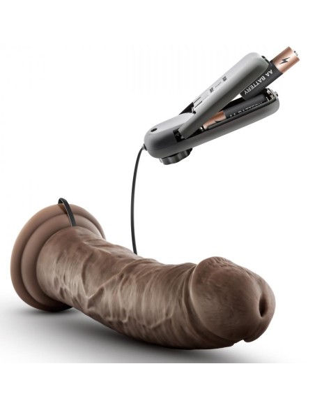 Gode vibrant Dr Joe Dr Skin 19 x 4.7cm Marron