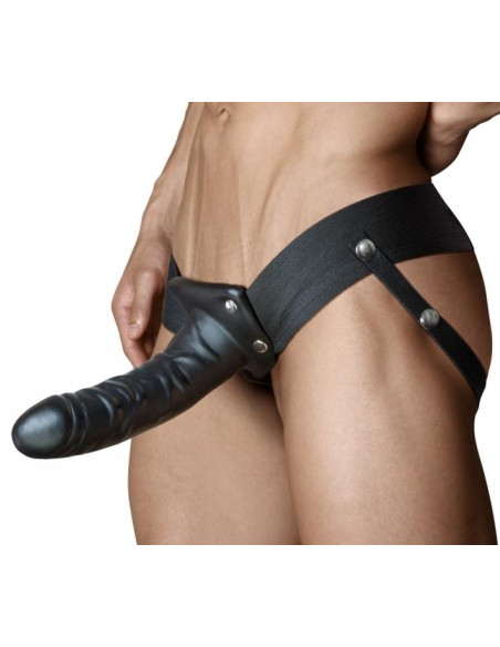 Gode ceinture Always Ready 16.5 x 4.7cm Noir