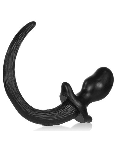 Plug Queue Puppy Tail Beagle 9.5 x 5cm Noir