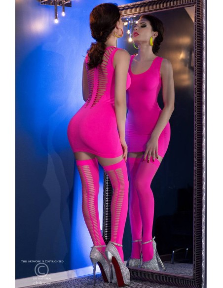 Robe Priska - Fushia